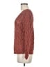 Ann Taylor LOFT Hearts Brown Pullover Sweater Size M - photo 5