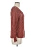 Ann Taylor LOFT Hearts Brown Pullover Sweater Size M - photo 4