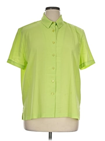 Draper's & Damon's Short Sleeve Blouse (view 1)