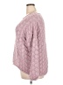 Pink Rose 100% Polyester Pink Pullover Sweater Size 2X - photo 5