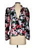 Who What Wear 100% Polyester Floral Black Blazer Size S - photo 1
