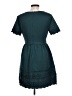 Francesca's Solid Teal Casual Dress Size L - photo 2