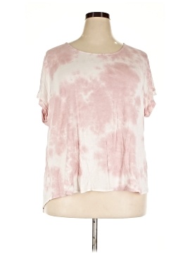 Green Envelope Short Sleeve Top (view 1)