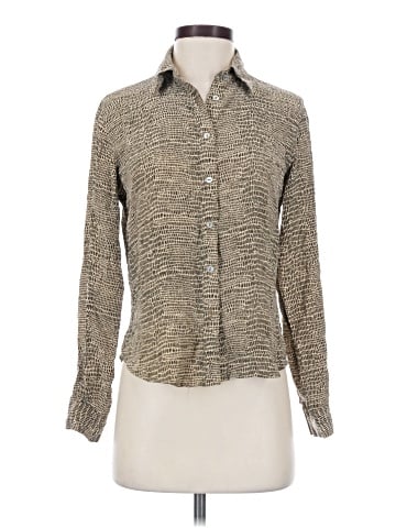Allison Taylor Long Sleeve Silk Top (view 1)