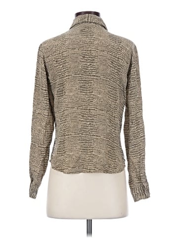 Allison Taylor Long Sleeve Silk Top (view 2)