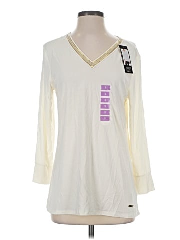 Jones New York Signature Long Sleeve Blouse (view 1)