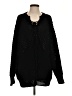 Stella McCartney 100% Cotton Solid Black Pullover Sweater Size S - photo 1