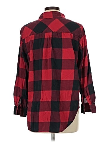 Faded Glory Long Sleeve Button-Down Shirt (view 2)