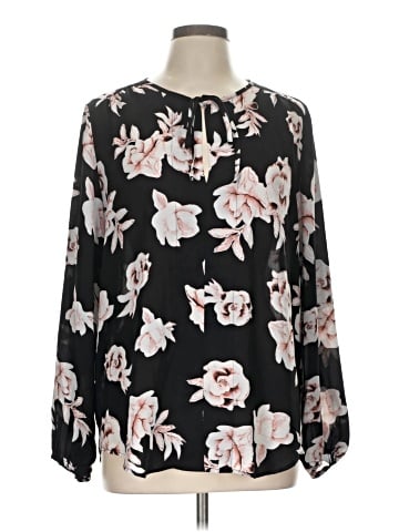 Premise Studio Long Sleeve Blouse (view 1)
