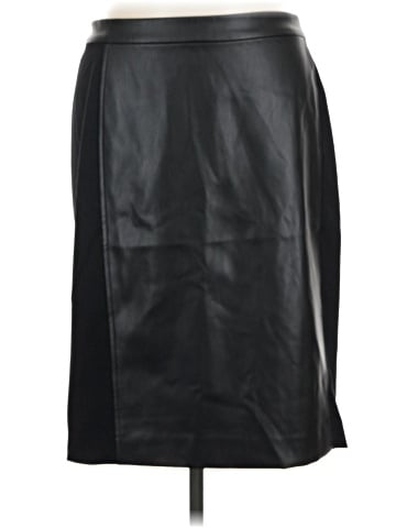 Ann Taylor Factory Faux Leather Skirt (view 1)