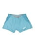 Asics 100% Polyester Solid Blue Athletic Shorts Size S - photo 1