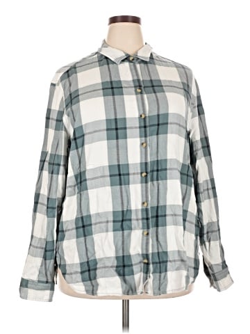 Jachs Girlfriend Long Sleeve Button-Down Shirt (view 1)