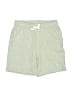 Quince 100% Cotton Solid Green Athletic Shorts Size 7 - photo 1