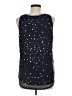 Venus 100% Nylon Black Sleeveless Blouse Size M - photo 2