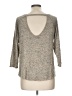 Paper Crane Gray Pullover Sweater Size L - photo 2
