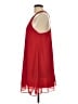 Soprano 100% Polyester Solid Red Cocktail Dress Size L - photo 5