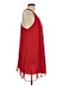 Soprano 100% Polyester Solid Red Cocktail Dress Size L - photo 4