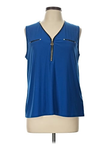 Anne Klein Sleeveless Blouse (view 1)