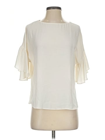 Amanda Uprichard Short Sleeve Blouse (view 1)