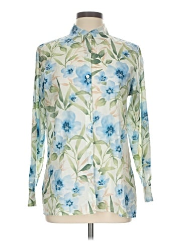 Charter Club Long Sleeve Blouse (view 1)