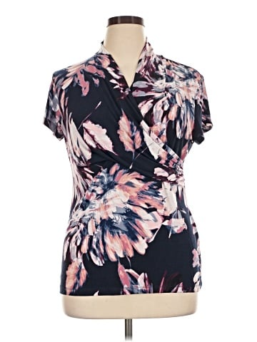 DKNY Short Sleeve Blouse (view 1)