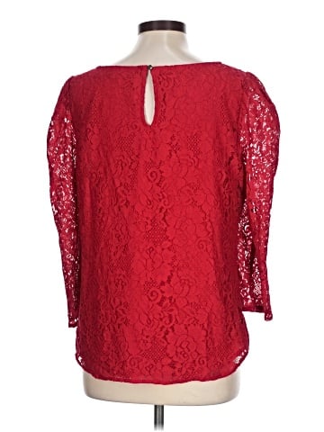 7th Avenue Design Studio New York & Company 3/4 Sleeve Top (view 2)