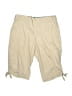 IZOD 100% Cotton Tan Cargo Shorts Size 6 - photo 1