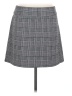 Maison Jules Houndstooth Gray Casual Skirt Size M - photo 1