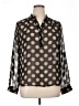 41Hawthorn 100% Polyester Polka Dots Black 3/4 Sleeve Blouse Size XL - photo 1