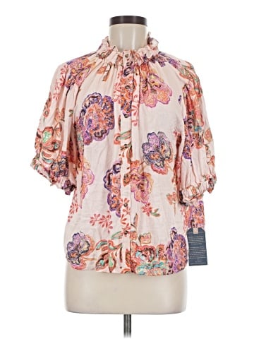 Democracy Short Sleeve Blouse (view 1)