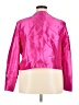 Diana 100% Polyester Metallic Pink Jacket Size 22 - photo 2