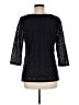 Charter Club 100% Polyester Black Pullover Sweater Size M - photo 2