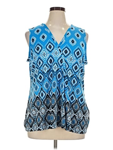 Dana Buchman Sleeveless Blouse (view 1)