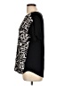 Peter Nygard Black Short Sleeve Blouse Size L - photo 5
