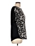 Peter Nygard Black Short Sleeve Blouse Size L - photo 4