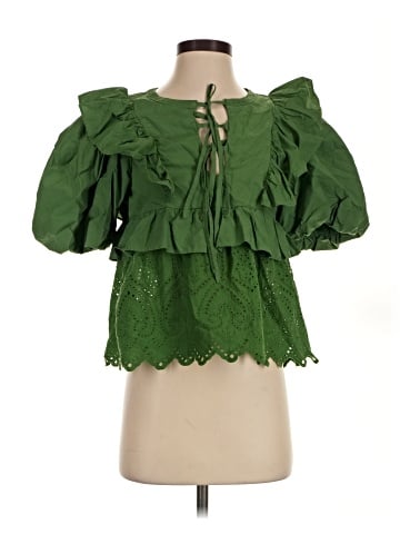 HYACINTH HOUSE Short Sleeve Blouse (view 1)