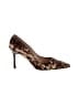 Manolo Blahnik Animal Print Brown Pumps Size EU 39 1/2 - photo 1
