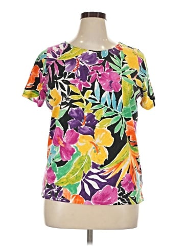 Lauren by Ralph Lauren Short Sleeve T-Shirt (view 1)