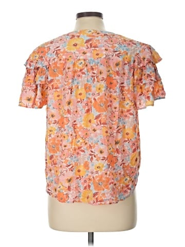 Democracy Short Sleeve Blouse (view 2)