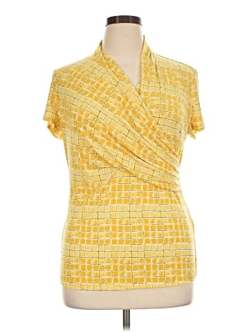 DKNY Short Sleeve Blouse (view 1)