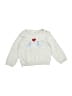Janie and Jack Hearts Silver Pullover Sweater Size 12-18 mo - photo 1