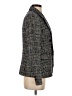 Zara Basic 100% Polyester Tweed Gray Blazer Size S - photo 4