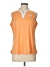 Belyn Key Orange Sleeveless Top Size L - photo 1