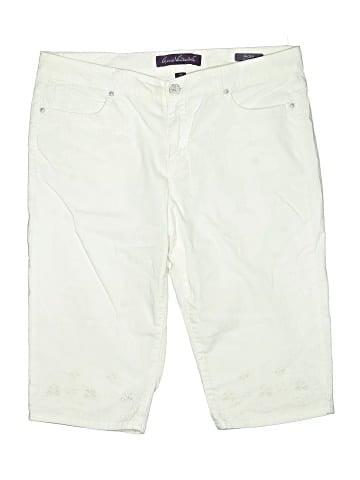 Gloria Vanderbilt Khaki Shorts (view 1)