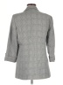 Anne Klein 100% Polyester Checkered-gingham Gray Blazer Size M - photo 2