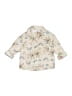 Zara Ivory Long Sleeve Button-Down Shirt 12-18 MO / 18 MO - photo 1