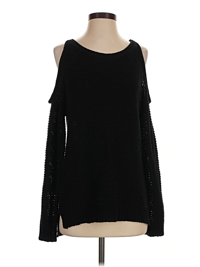 Pre-owned Aqua Pullover Sweater In Black