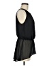 Bisou Bisou 100% Polyester Black Sleeveless Blouse Size M - photo 4