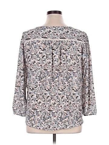 Collective Concepts 3/4 Sleeve Blouse (view 2)