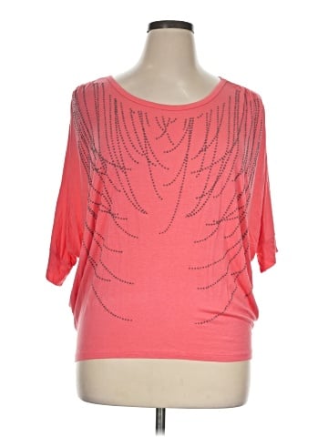 H.I.P. Happening in the Present 3/4 Sleeve Top (view 1)